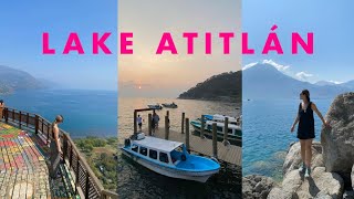 3 Days in LAKE ATITLÁN 🇬🇹 | exploring the most beautiful place in Guatemala!