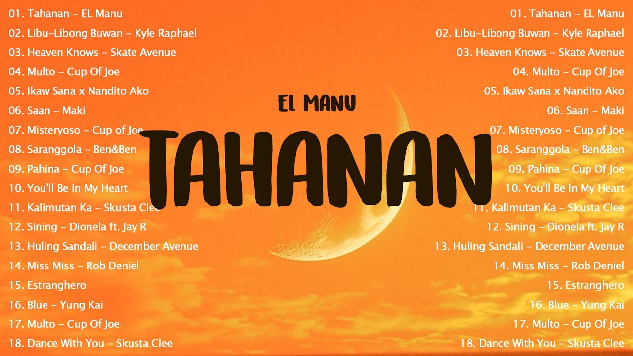 Top OPM Songs Philippines 2025 🎧 Tahanan - El Manu | Best Tagalog Hits on Spotify & YouTube