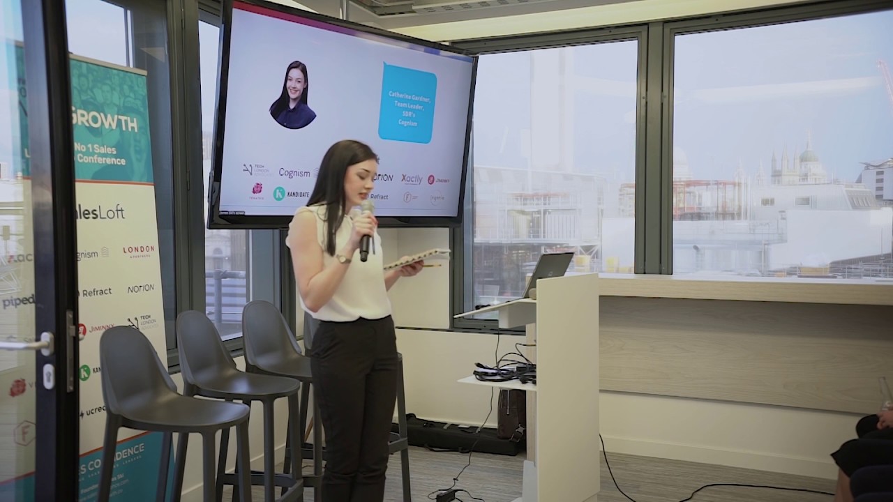 Catherine Gardner, Cognism Hitting Those Metrics YouTube