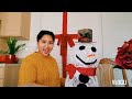 #85Vlog Yarn Snowman