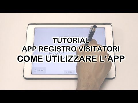 Video: Come Registrare Un Visitatore