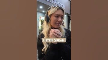 Reactie van Lily Jay op het reciteren van de Koran 😱 #islam #ramadan #reactievideo #luisterkoran