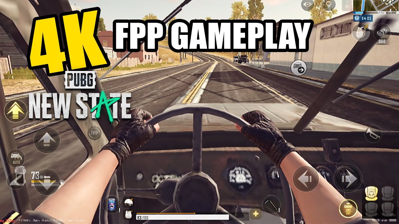Pubg New State Fpp Gameplay 4k 60fps Youtube