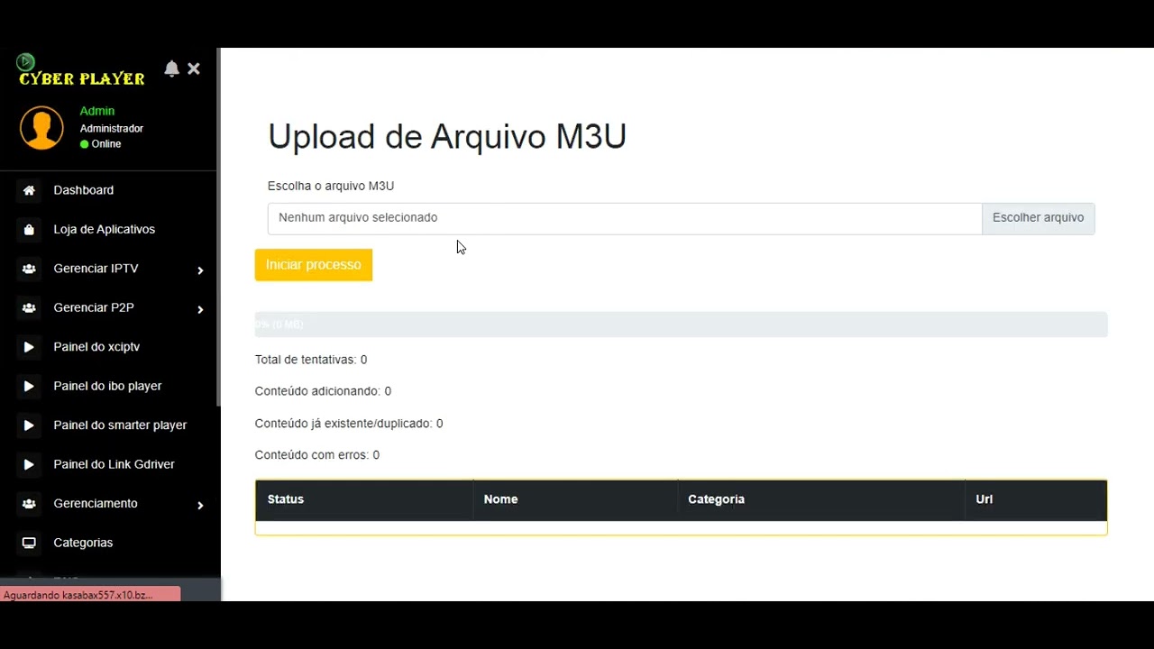 XTREAM SERVER 7.2 TOTALMENTE GRÁTIS