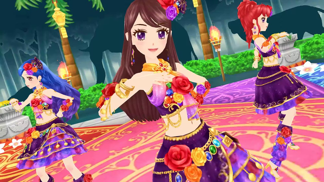 Aikatsu! 3DS Dancing☆Baby (Ran, Sora, Juri) (3人 Team Live