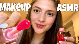 ASMR Lofi Doing Your Makeup with Mouth Sounds | fast and aggressive asmr (very tingly)