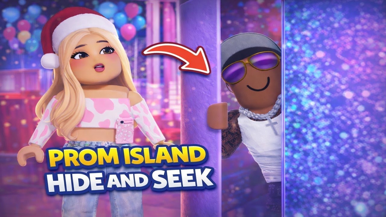 Prom Island Hide & Seek But I Became INVISIBLE 👀