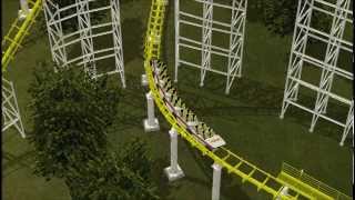 Jubilee (Full Ride) - an Arrow/Vekoma Looping Coaster (NoLimits 2)