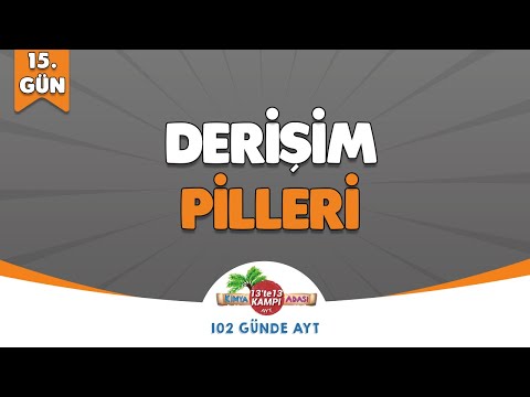 📌15.GÜN | Derişim Pilleri🤓 Kimya Adası #aytkimya