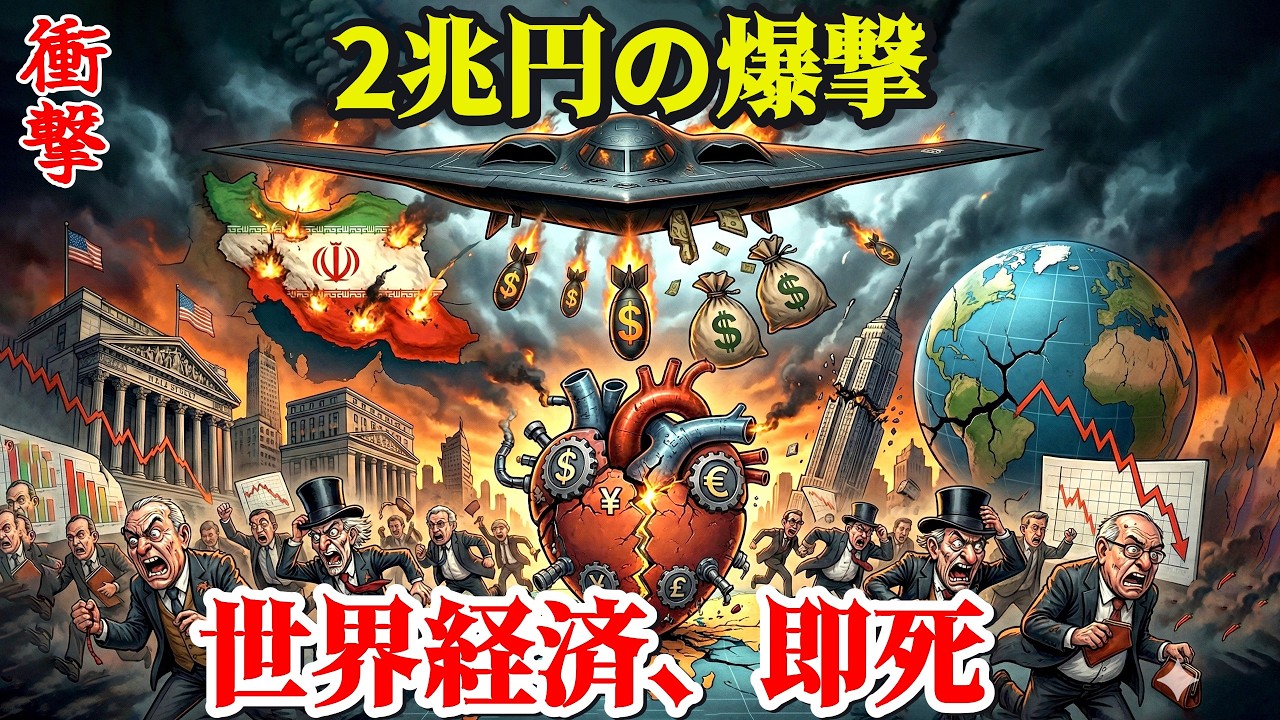 【極秘シミュレーション】2兆円のステルス爆撃機がイランを空爆。その直後、世界経済の「心臓」が止まる日