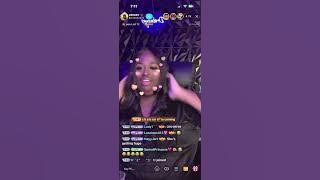 Bigo live Drebaby trying to have a conversation with Tomi k but she kept unlining Drebaby #bigolive