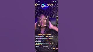 Bigo live Drebaby trying to have a conversation with Tomi k but she kept unlining Drebaby #bigolive