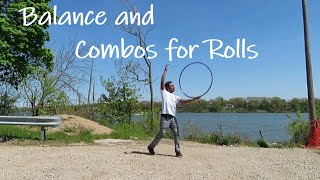 Hula Hoop Balance Tutorial and Combos