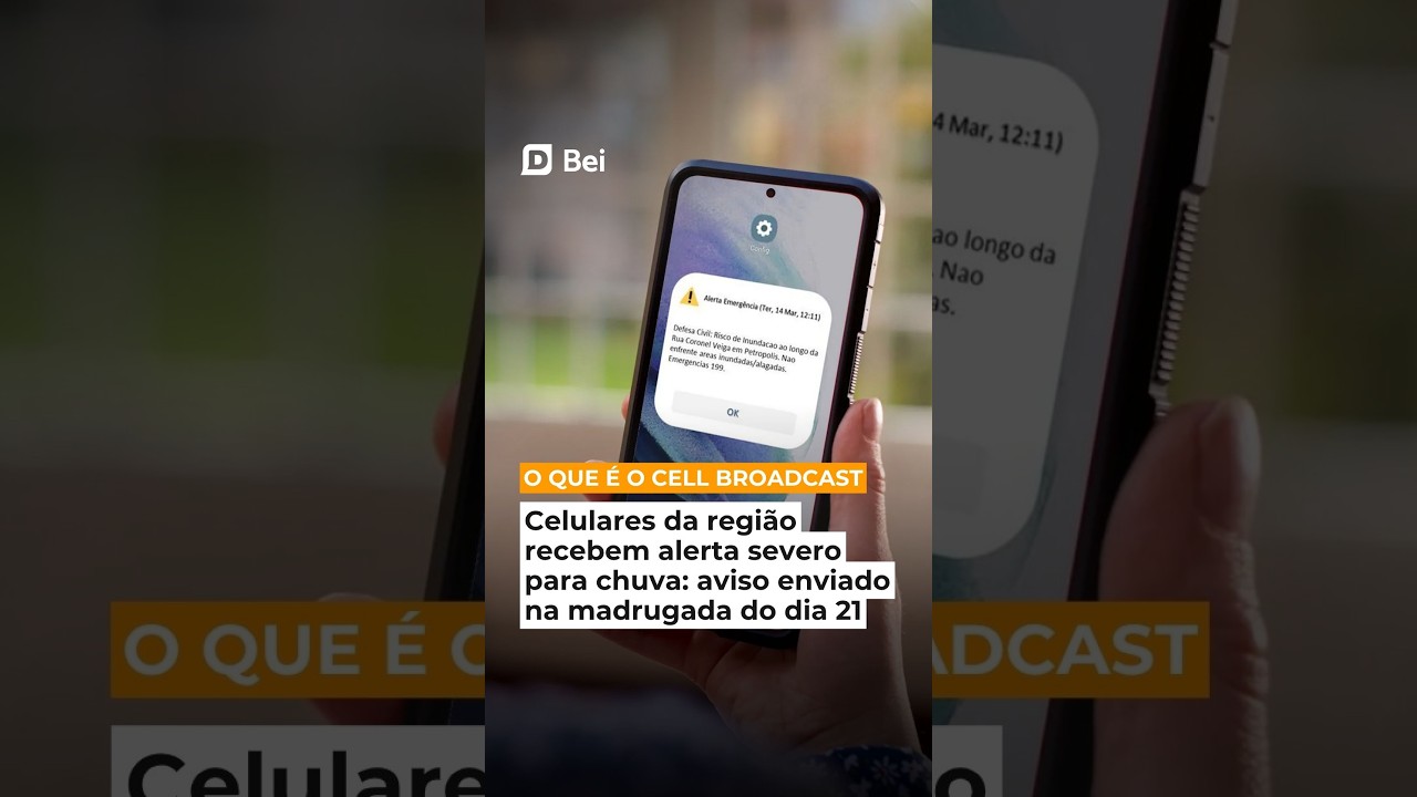 Imagem ilustrativa sobre Defesa Civil do RS envia 30 alertas via cell broadcast e avisa risco de colapso da Barragem Arroio São Luiz