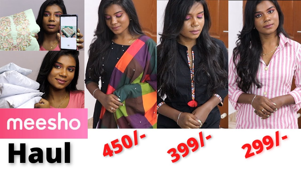 Meesho Clothing Haul || Cheap Kurtis Sets || தமிழில்