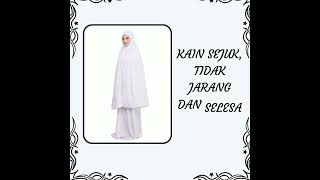 Telekung Meliya Cantik Hantaran