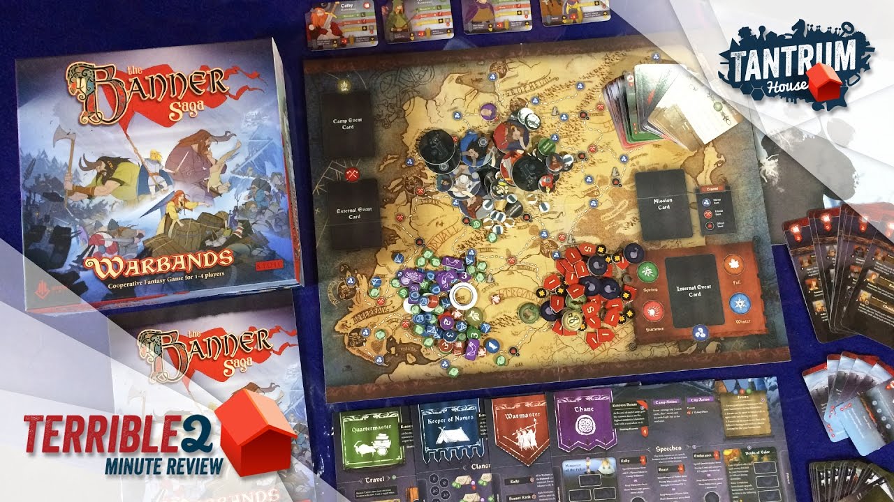 Banner Saga Warbands Board Game Review