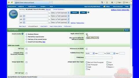 EBSCO--Advanced Search