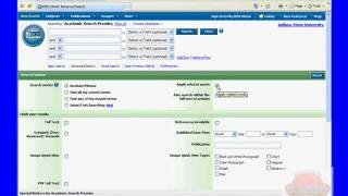 EBSCO--Advanced Search