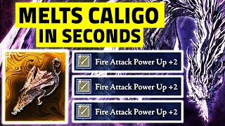 This Fire Build Melts Enhanced Caligo in Seconds with Grafted Dragon AOW | Elden Ring Nightreign