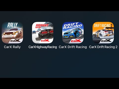 CarX Drift Racing 2,CarX Drift Racing,CarX Highway Racing,CarX Rally