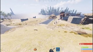 1v4 with a p2 against tommy and db's | Rust Console