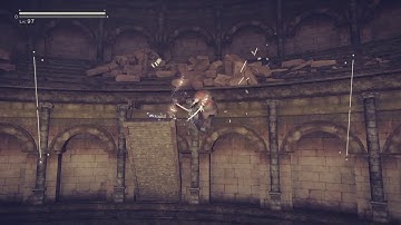 NieR:Automata debug mode Combo Testing 19
