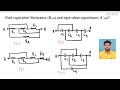 Analog Circuit Design interview_ find equivalent resistance and capacitance across AB