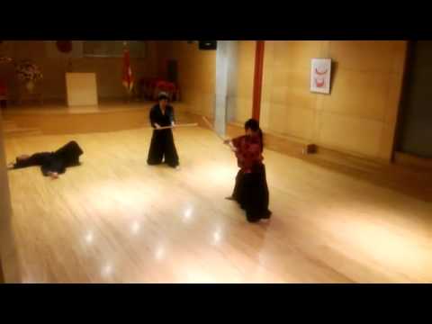 剣劇会稽古風景 2015年3月18日