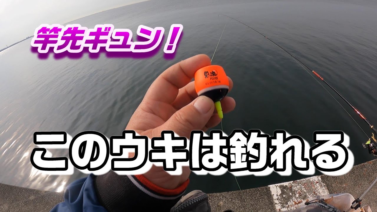 出会いました。フカセチヌに必ず持っておきたいウキ