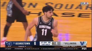 Julius Halaifonua - 21 points, 10 rebounds | Georgetown vs. Villanova - 3/12/26 