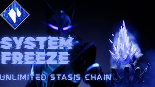 Cold Snap Stasis Chains Warlock - Solo Flawless Grandmaster Difficulty