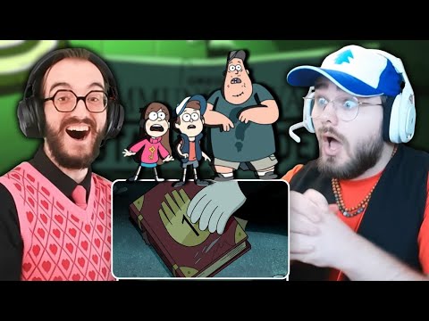 I Show Him GRAVITY FALLS for the FIRST TIME! | S2E11 "Not What He Seems" | Open Arms Reactions