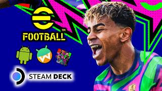 Efootball on Steam Deck | SteamOS | Waydroid | ~40 FPS | Linux Gaming