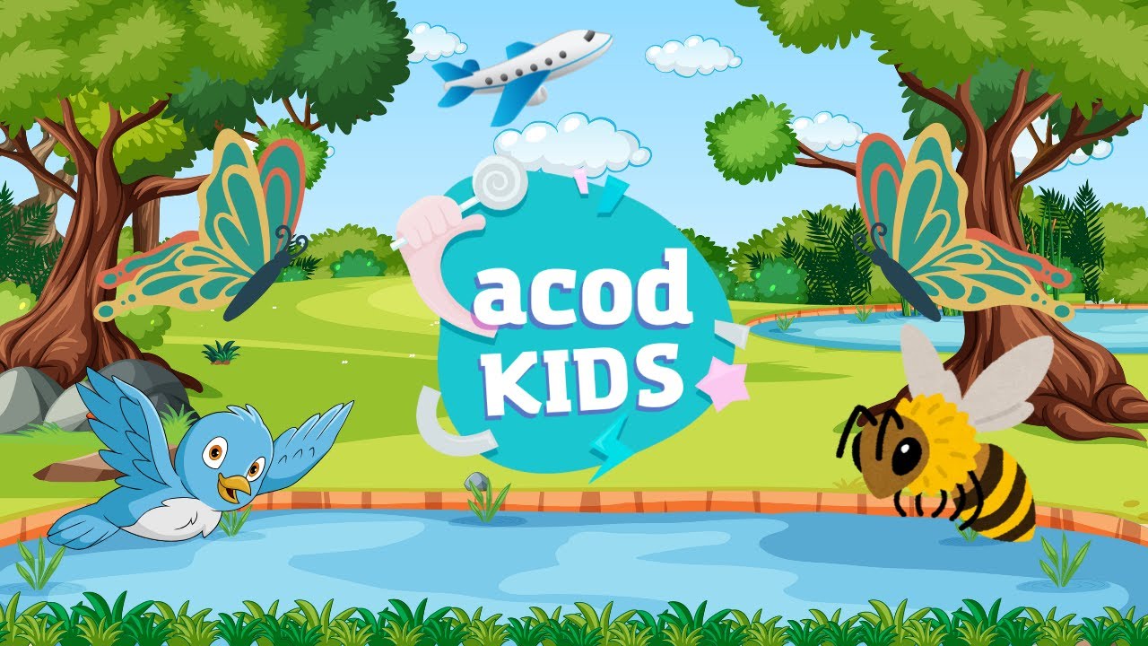 Flying Friends Song for Kids | Fun Kids Song About Butterflies, Bees, Birds, and Airplanes