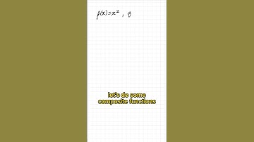 GCSE Maths: Composite functions #shorts #school #students #tutorial #study #maths #exam