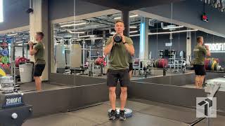 Goblet Cyclist Squat