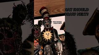 How to Draw The Cat in the Hat | Horror Pack#thecatinthehat #analoghorror #horror #drawing