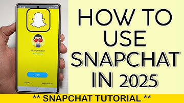 BEGINNERS GUIDE TO SNAPCHAT 2025 | Quick Snapchat Guide for Beginners