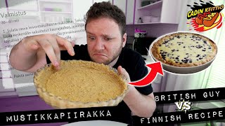 MUSTIKKAPIIRAKKA | Cadin Keittiö (British Guy vs Finnish Recipes)