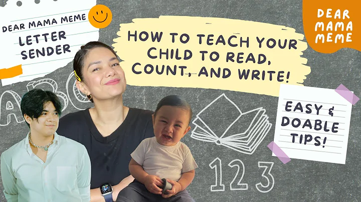 How to Teach Your Child to Read, and Count? Easy and Doable Tips | Dear Mama Meme