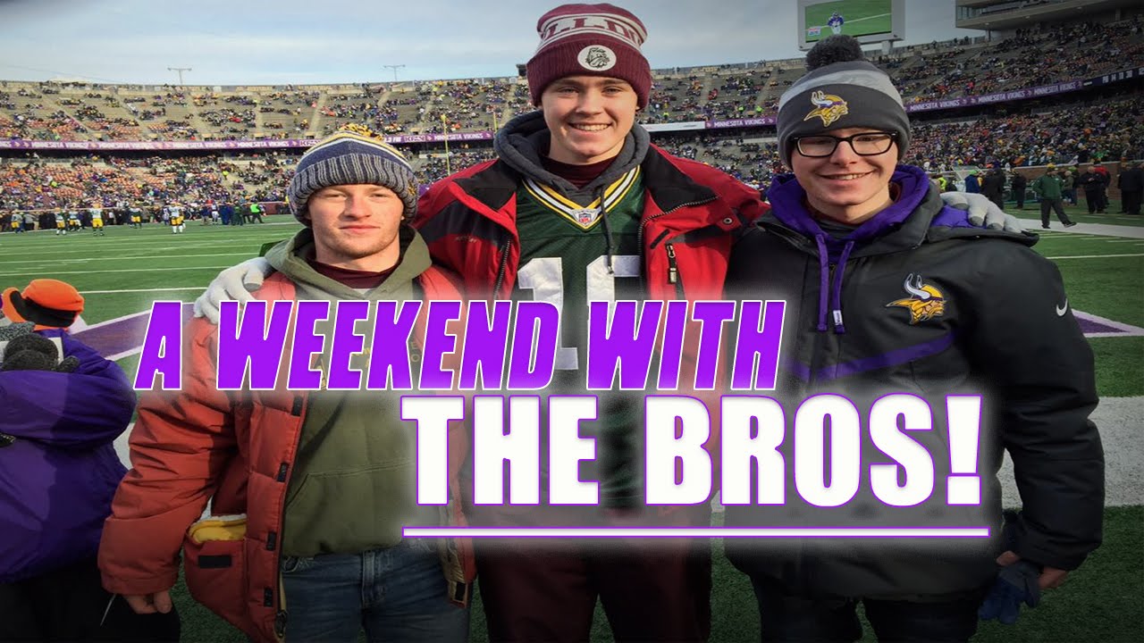 A WEEKEND WITH THE BROS! [VLOG] - YouTube