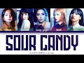 LADY GAGA, BLACKPINK (블랙핑크) - SOUR CANDY (Color Coded Lyrics Eng/Rom/Han/가사)