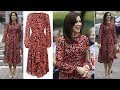 Crown Princess Mary Looks Pretty in Black Floral Petal Printed Dress on Her 2nd Visit Texas