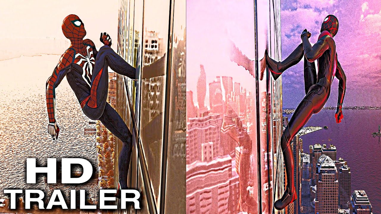 Spider-Man Miles Morales PS5 | Peter vs Miles Wall Running & Diving ...