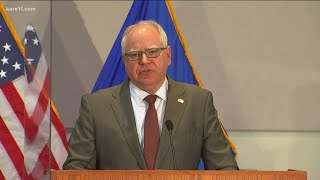 Live: Gov. Tim Walz speaks on Minnesota rent aid program