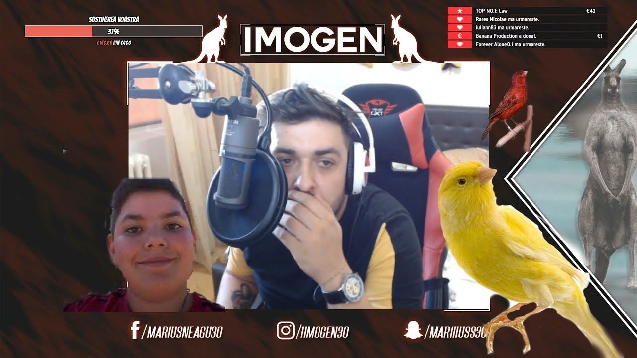 STORY TIME IMOGEN | Duți și canarii lui