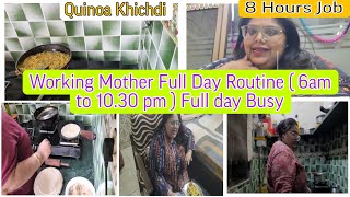 working Mother weight loss journey| Diet Routine |8 Hours job | morning to till evening Home chores