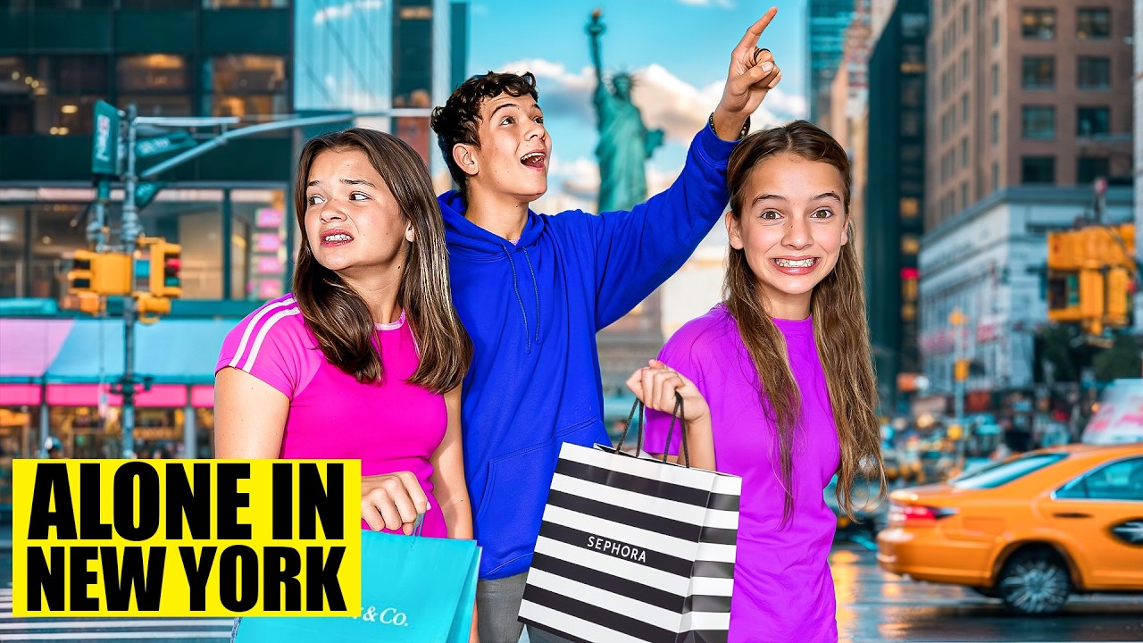 We LOST our TEENAGERS in NYC *first time*