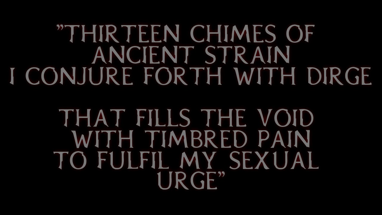 Cradle of Filth Desire in Violent Overture Lyrics YouTube